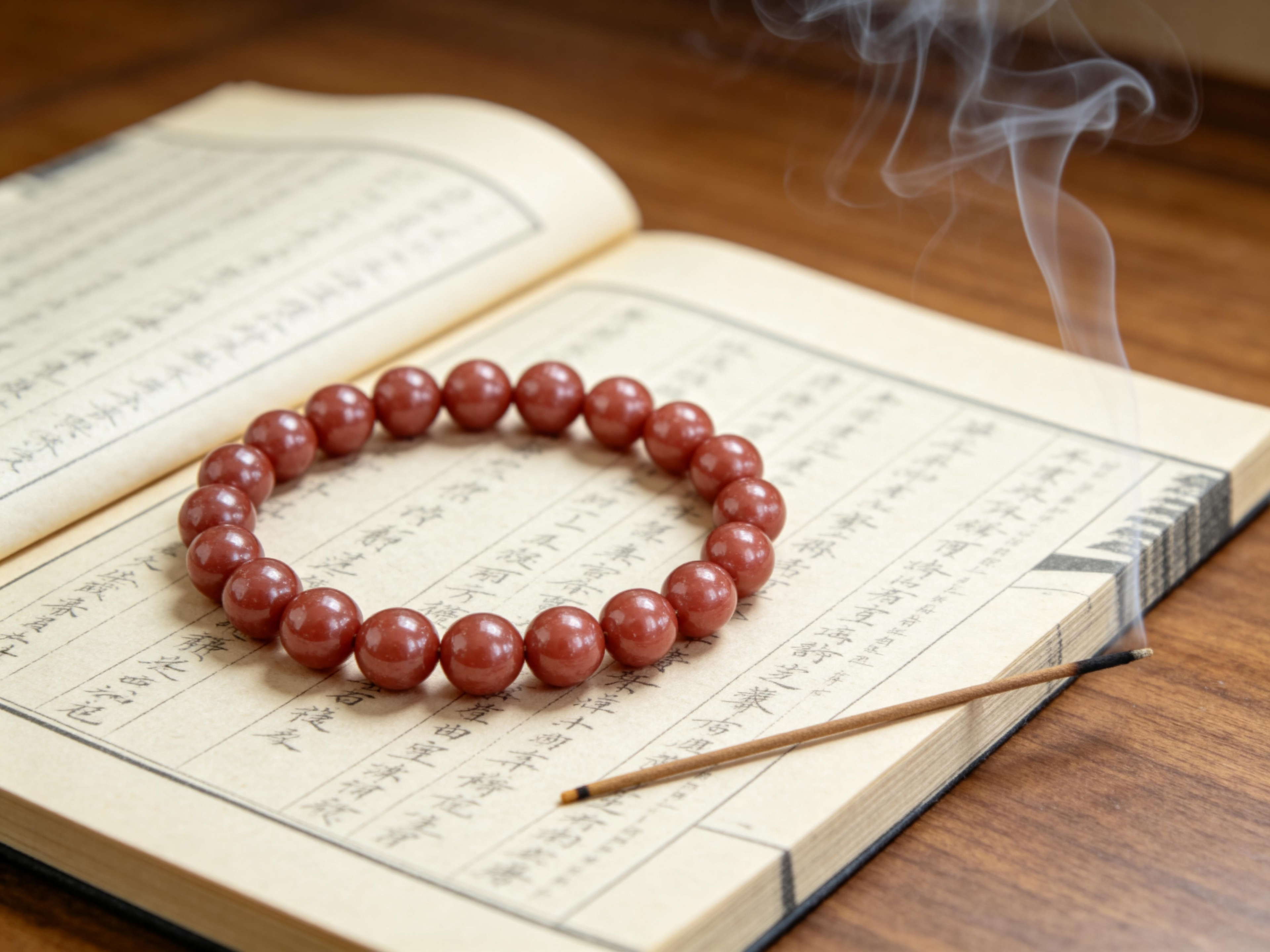 朱砂手串-8MM-适合女生佩戴