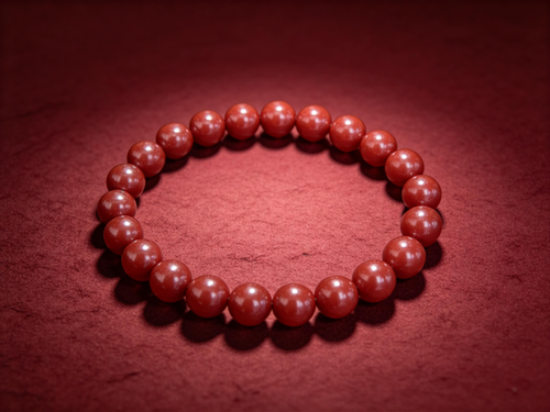 朱砂手串-8MM-适合女生佩戴